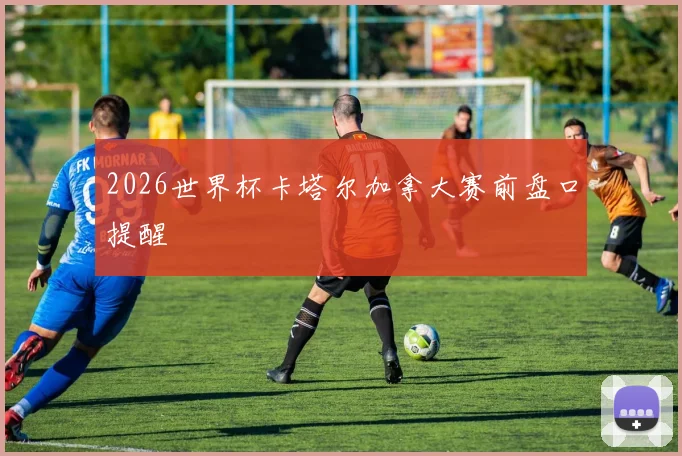 2026世界杯卡塔尔加拿大赛前盘口提醒